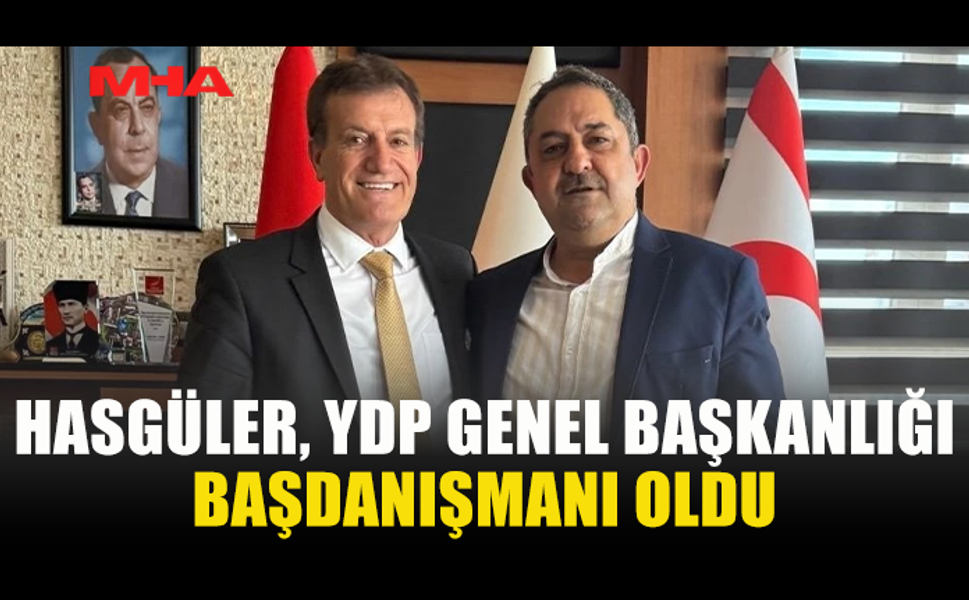 MEHMET HASGÜLER, YENİDEN DOĞUŞ PARTİSİ GENEL BAŞKAN DANIŞMANI OLDU