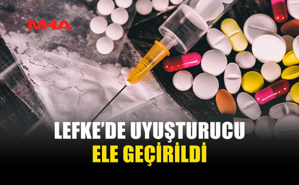 LEFKE’DE 16 GRAM YASAKLI MADDE ELE GEÇİRİLDİ