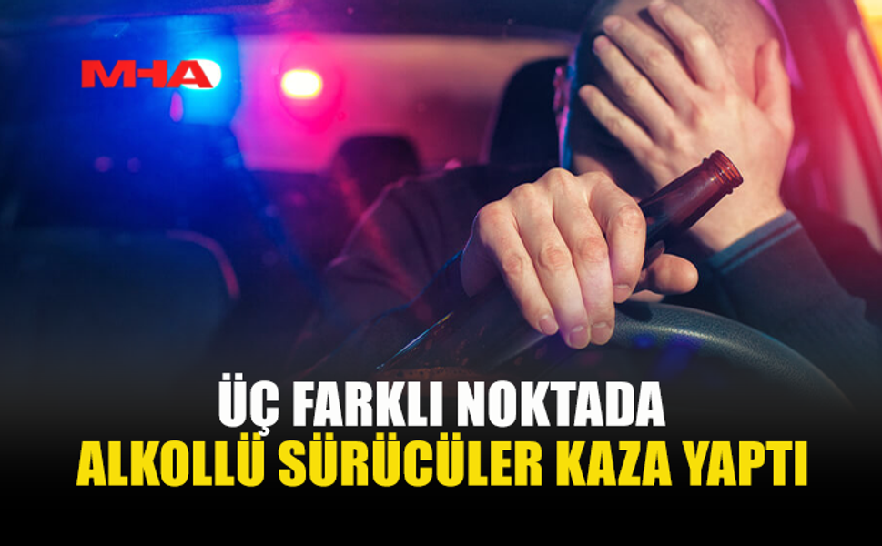 LEFKOŞA, GÖNYELİ VE GİRNE’DE ÜÇ AYRI TRAFİK KAZASI YAŞANDI