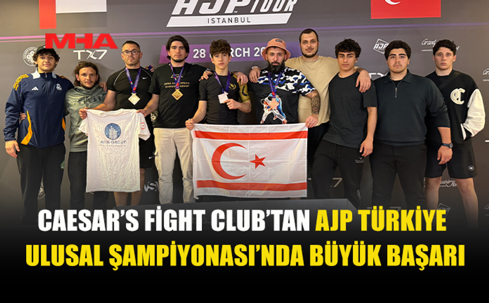CAESAR’S FİGHT CLUB TÜRKİYE ŞAMPİYONASINA DAMGA VURDU
