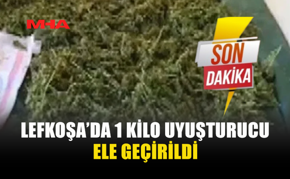 TURİST OLARAK GELDİ, 1 KİLO MADDE İLE YAKALANDI!