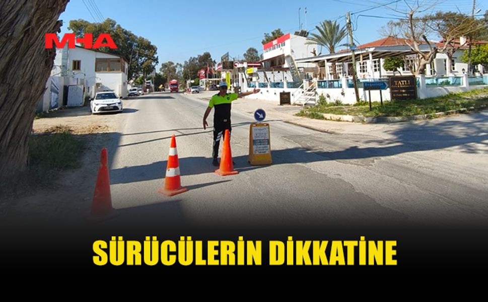 İSKELE-KARPAZ YOLUNDA YOL BAKIM ÇALIŞMALARI BAŞLIYOR