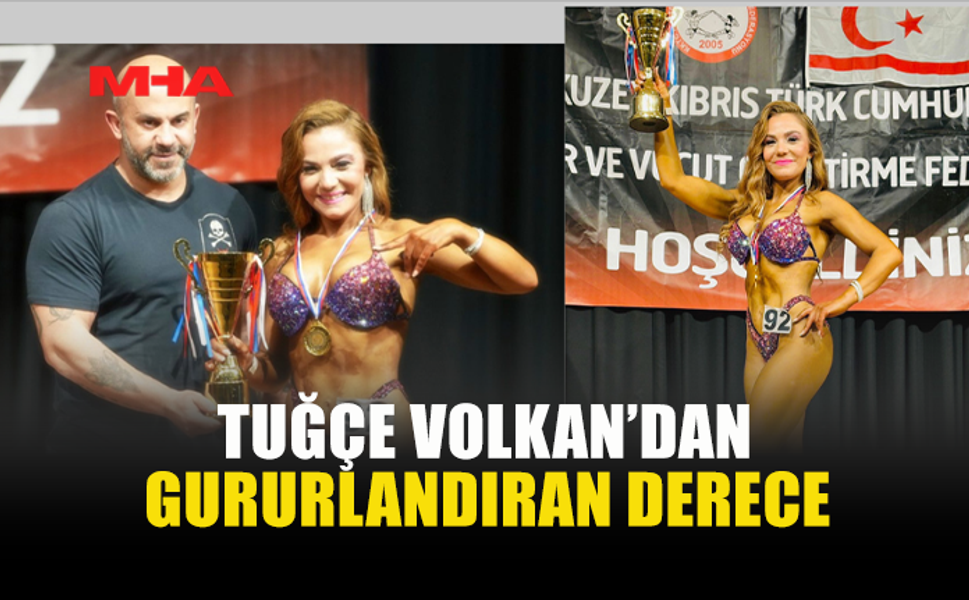 FİTNESS SAHNESİNDE TUĞÇE VOLKAN RÜZGARI