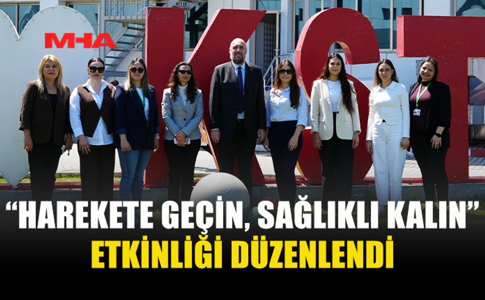 FİZYOTERAPİSTLER GÜNÜ’NDE “HAREKETE GEÇİN” ETKİNLİĞİ