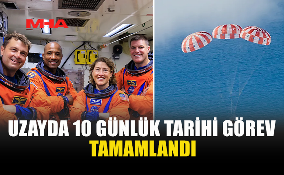 ARTEMIS II GÖREVİ BAŞARIYLA TAMAMLANDI