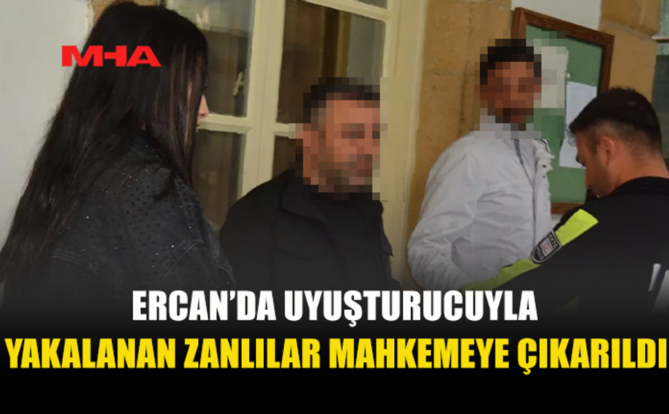 HAVALANINDA UY*ŞTURUCUYLA YAKALANAN ZANLILAR MAHKEMEYE ÇIKARILDI