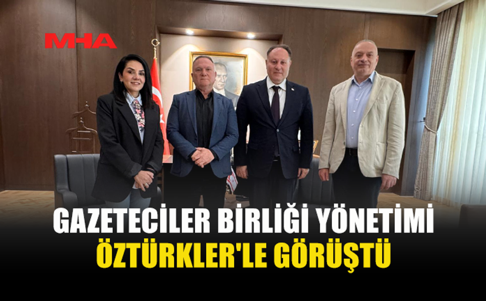 Öztürkler, KTGB heyetini Meclis’te kabul etti