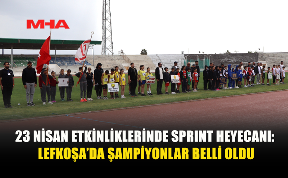 LEFKOŞA ATATÜRK STADYUMU’NDA NEFES KESEN YARIŞ