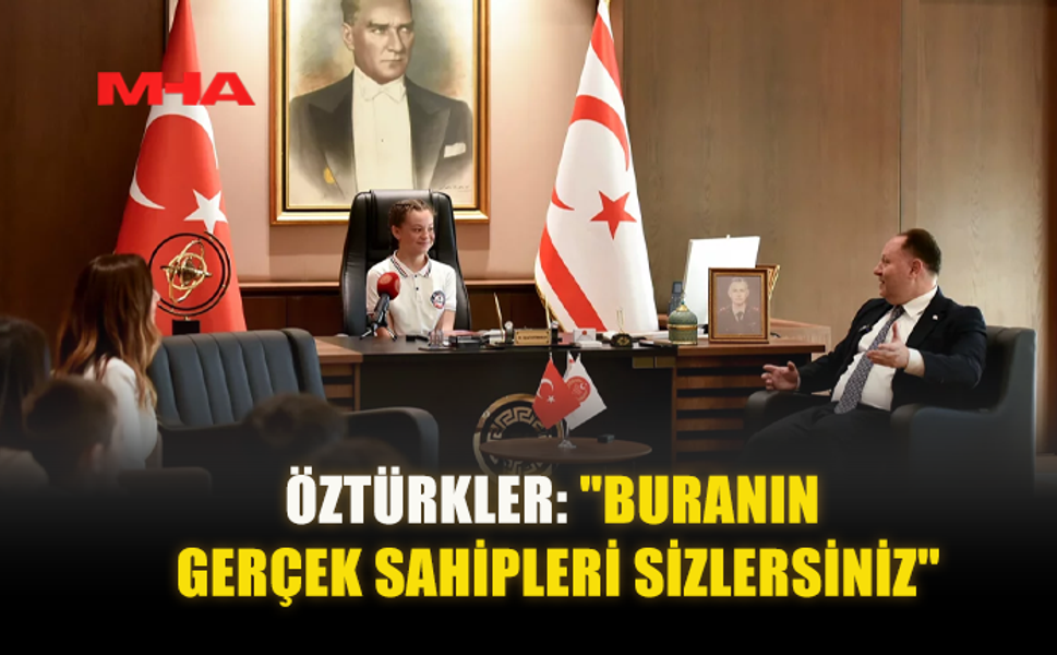 ÖZTÜRKLER, MAKAMINI ŞHT. YALÇIN İLKOKULU ÖĞRENCİSİ RANA DALAY'A DEVRETTİ