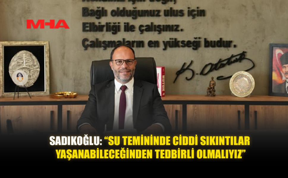 5 GÜN SÜRECEK SU KESİNTİSİ BAŞLADI