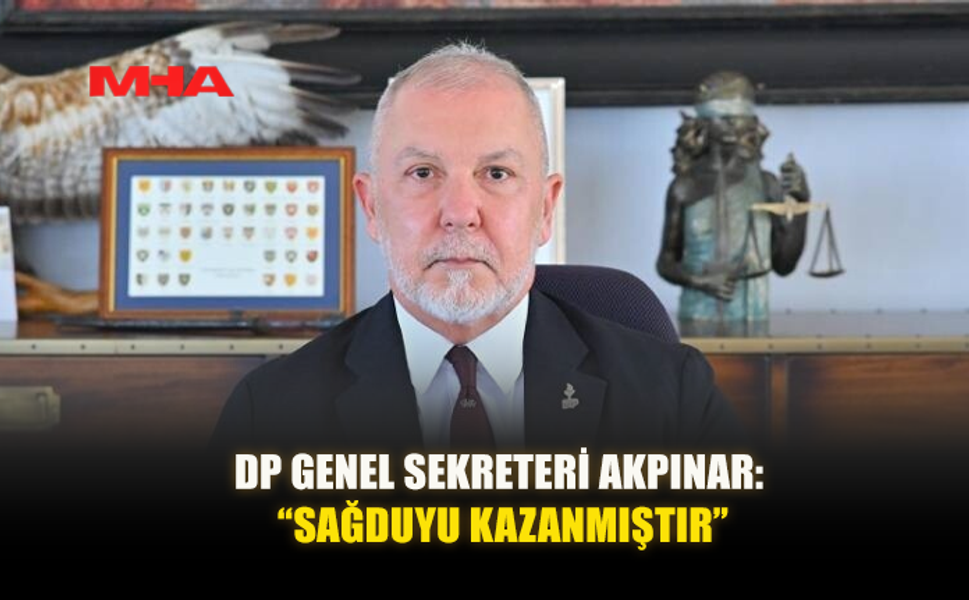 AKPINAR: SÜREÇ YENİDEN ORTAK AKILLA ŞEKİLLENECEKTİR