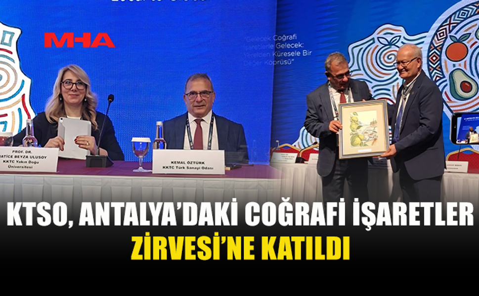 KTSO ANTALYA ZİRVESİNDE HELLİMİ ANLATTI