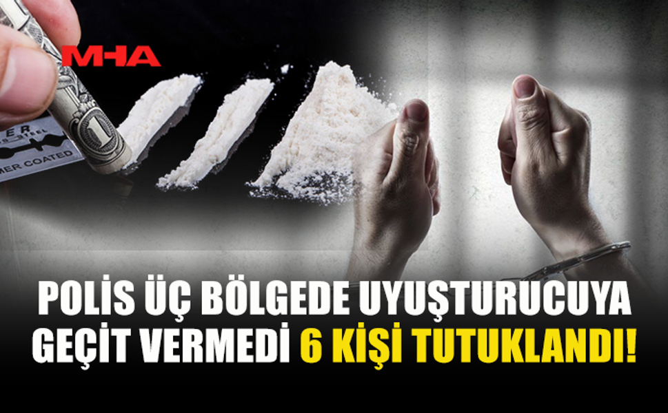 POLİS ÜÇ BÖLGEDE EŞ ZAMANLI BASKIN DÜZENLEDİ