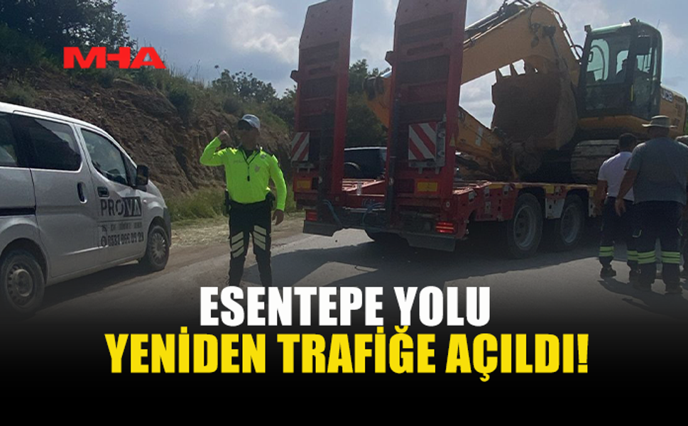 ARIZALANAN TIR KALDIRILDI, YOL AÇILDI