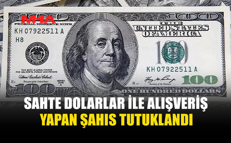 GİRNE’DE SAHTE DOLARLA ALIŞVERİŞ YAPAN ŞAHIS TUTUKLANDI
