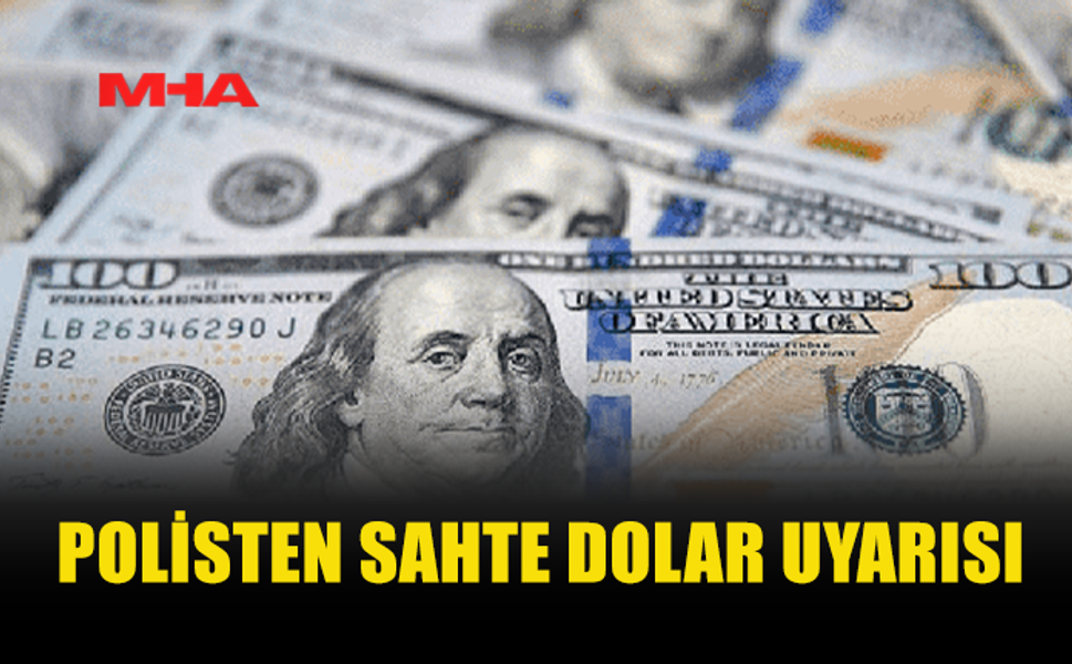 SAHTE DOLAR UYARISI: BU SERİLERE DİKKAT