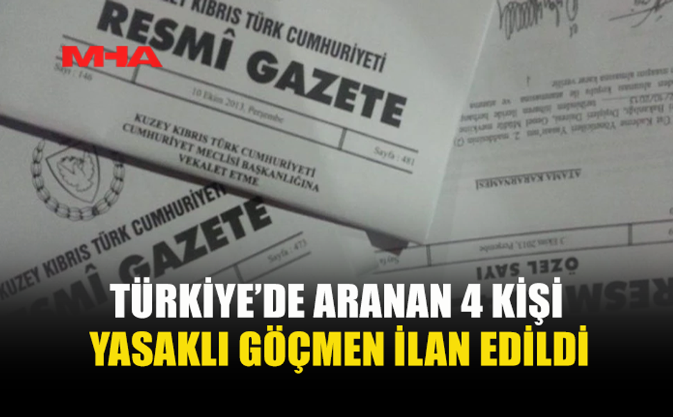 4 KİŞİ YASAKLI GÖÇMEN İLAN EDİLDİ