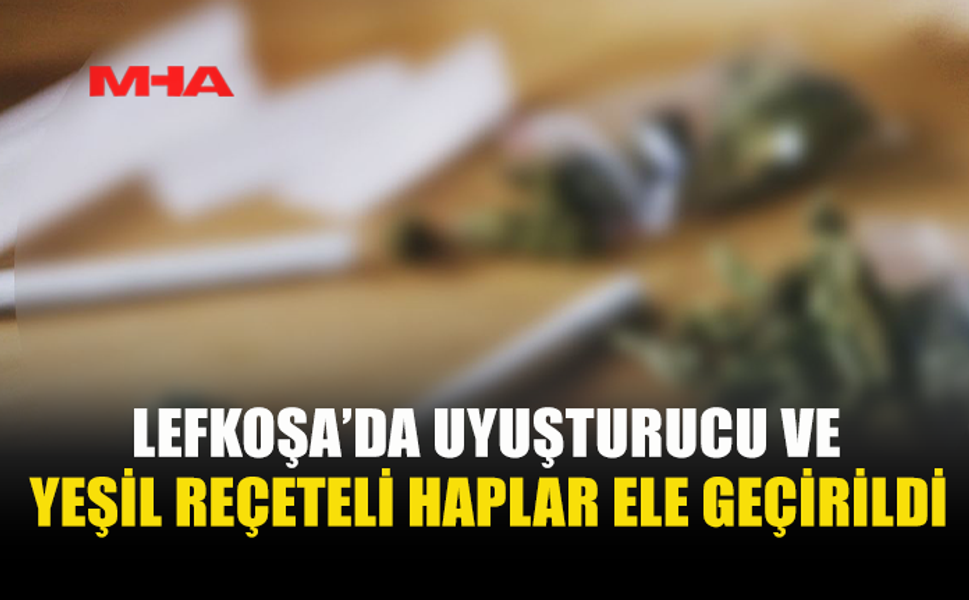 LEFKOŞA’DA 12 GRAM YASAKLI MADDE ELE GEÇİRİLDİ