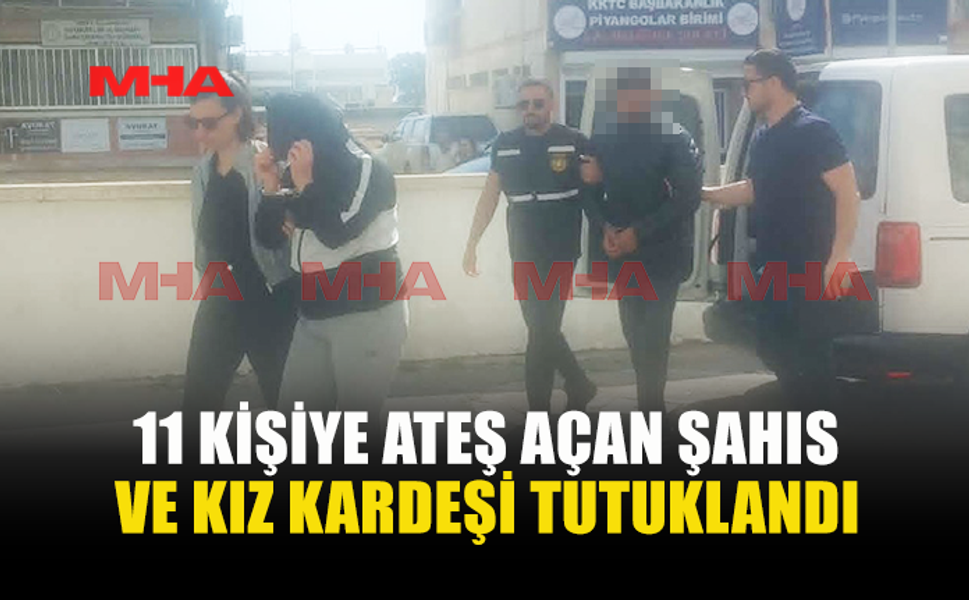 KAÇTI AMA YAKALANDI: SİLAHLI SALDIRGAN VE KARDEŞİ TUTUKLANDI