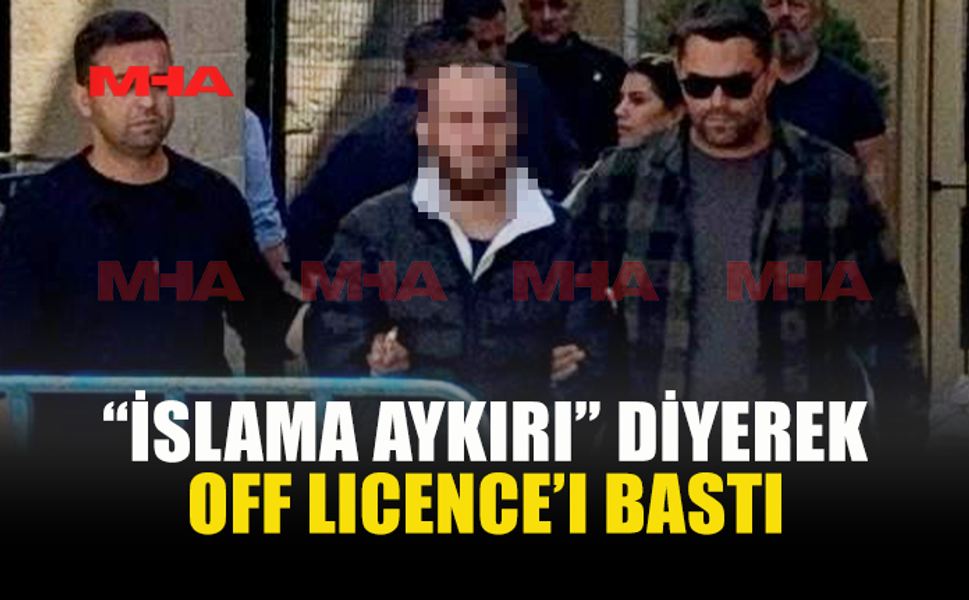 TORNAVİDA İLE RAFLARA SALDIRDI, İÇKİLERİ TEK TEK PARÇALADI