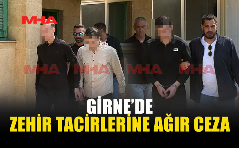 İKİSİ KAÇAK, ÜÇ SANIK HAPSE MAHKÛM EDİLDİ