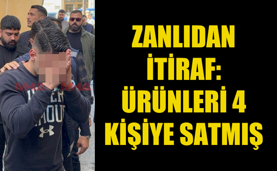MAĞAZADAN ÜRÜNLERİ ÇALIP 4 KİŞİYE SATTI