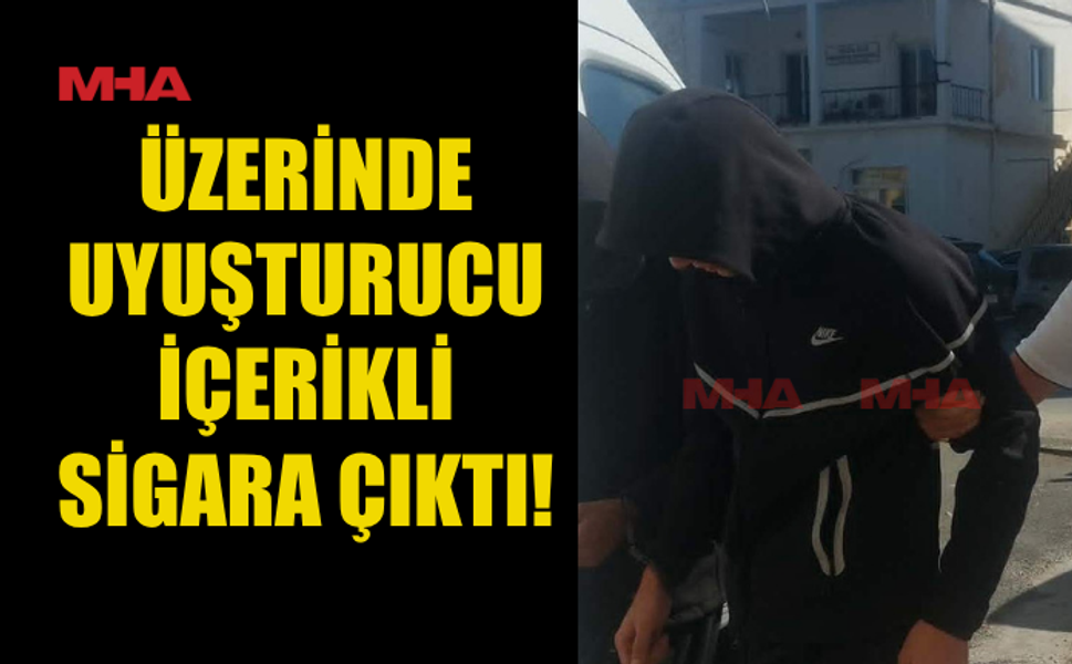 TUZLA'DA GENCİN ÜZERİNDE YASAKLI MADDE BULUNDU