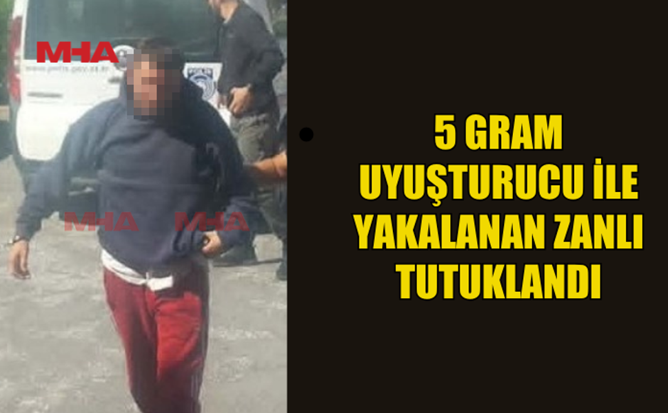 301 ELEKTRONİK SİGARA VE UY*ŞTURUCU İLE YAKALANAN ŞAHIS TUTUKLANDI