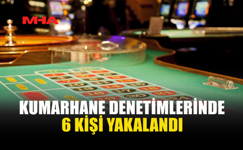KUMARHANELERE YÖNELİK DENETİM YAPILDI