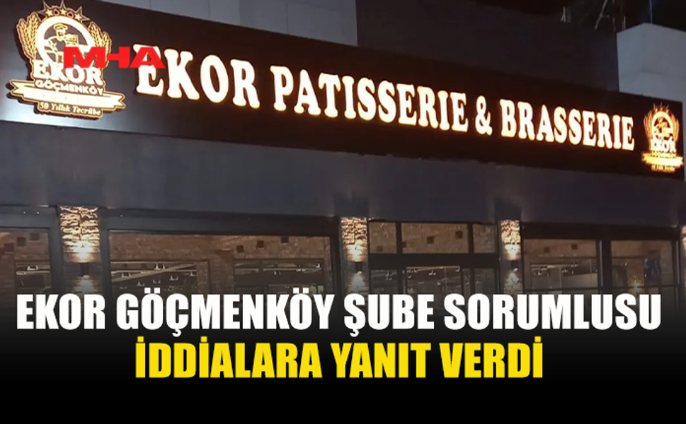 EKOR GÖÇMENKÖY ŞUBESİ’NDEN KAMUOYUNA AÇIKLAMA