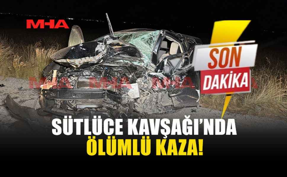 İSKELE-ERCAN YOLUNDA ÖLÜMLÜ KAZA