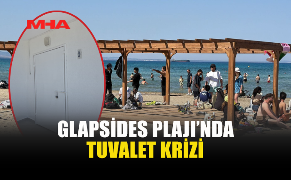 DENİZ SEZONU BAŞLADI, TUVALETLER KAPALI