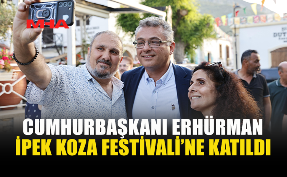 ERHÜRMAN İPEK KOZA FESTİVALİ’NE KATILDI