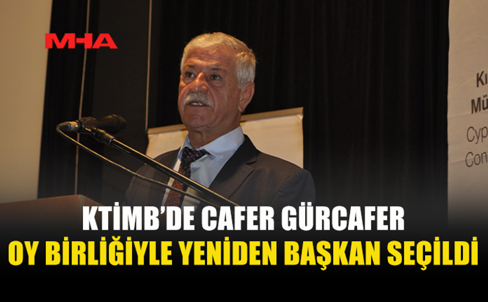 CAFER GÜRCAFER OY BİRLİĞİYLE YENİDEN BAŞKAN