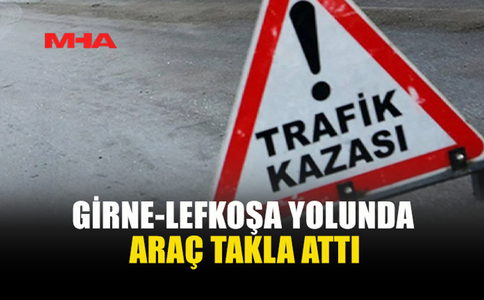 ANAYOLDA KORKUTAN KAZA: 3 KİŞİ YARALANDI