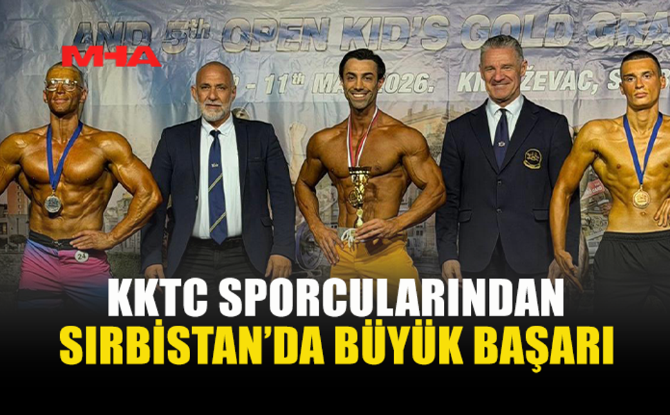 KKTC’DEN IFBB ŞAMPİYONASINDA TARİHİ BAŞARI
