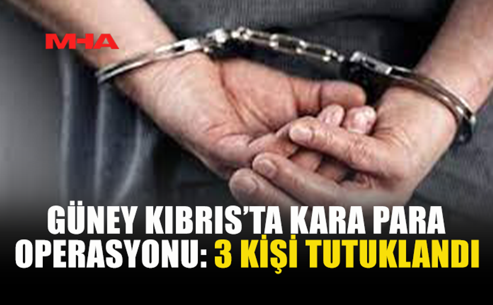 KARA PARA AKLAMA OPERASYONUNDA BİR POLİS GÖZALTINDA