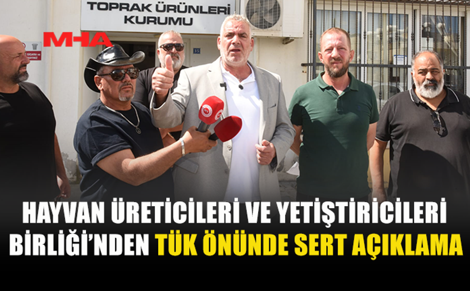 HAYVANCILAR: “SEKTÖR BATMA NOKTASINDA”