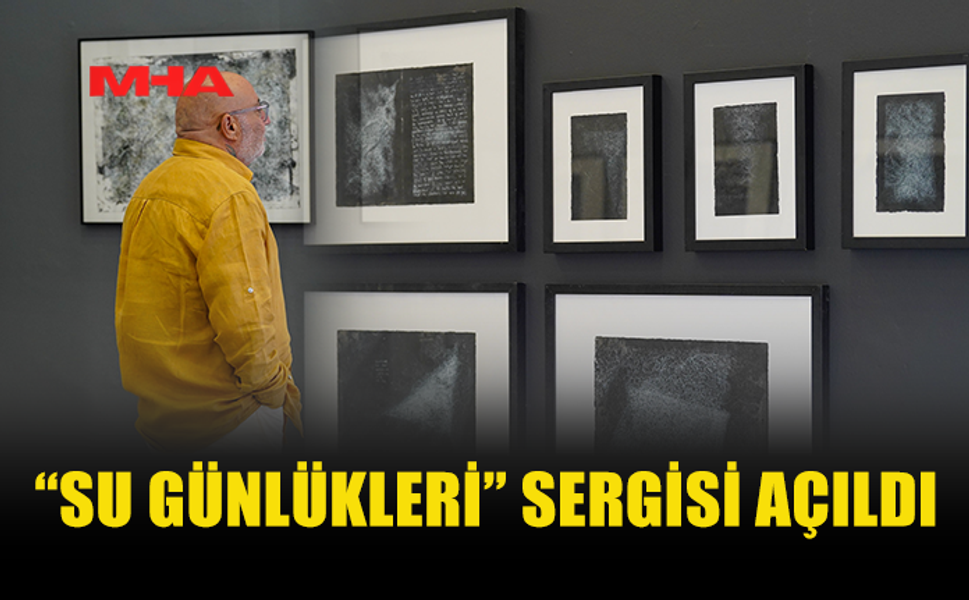 JOHAN THOM’UN “SU GÜNLÜKLERİ” SERGİSİ GİRNE’DE AÇILDI
