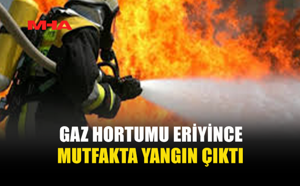 LEFKOŞA’DA APARTMAN DAİRESİNDE YANGIN