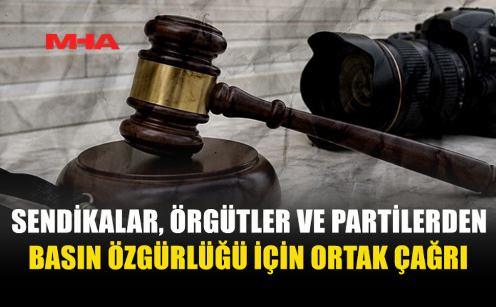 SENDİKALAR, ÖRGÜTLER VE SİYASİ PARTİLERDEN ORTAK AÇIKLAMA…