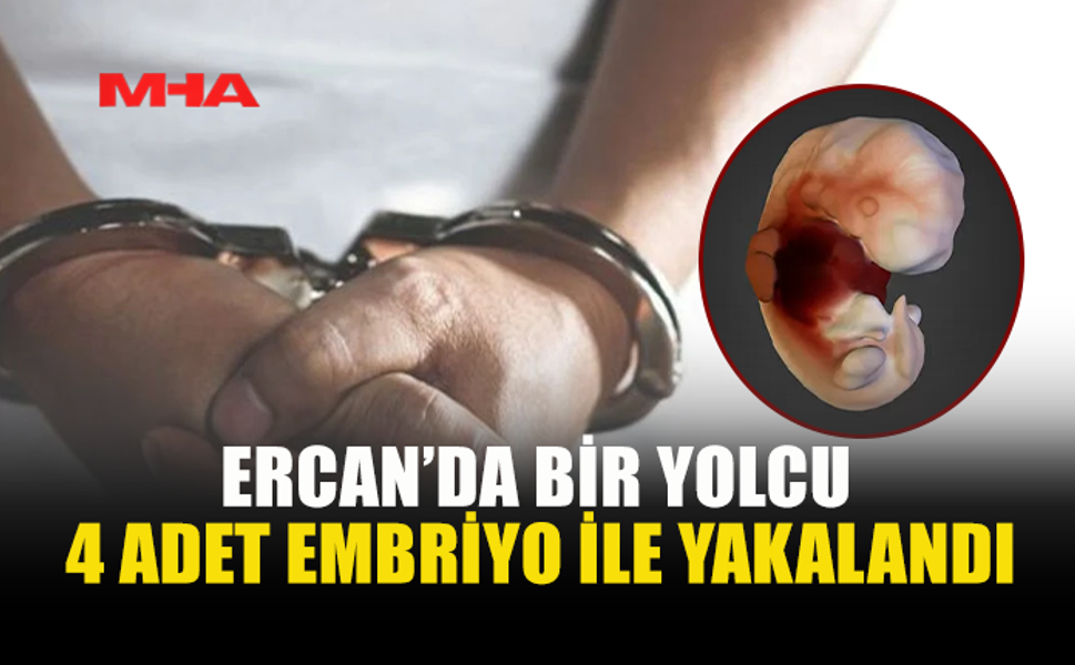ERCAN HAVALİMANI’NDA ŞAŞIRTAN OLAY