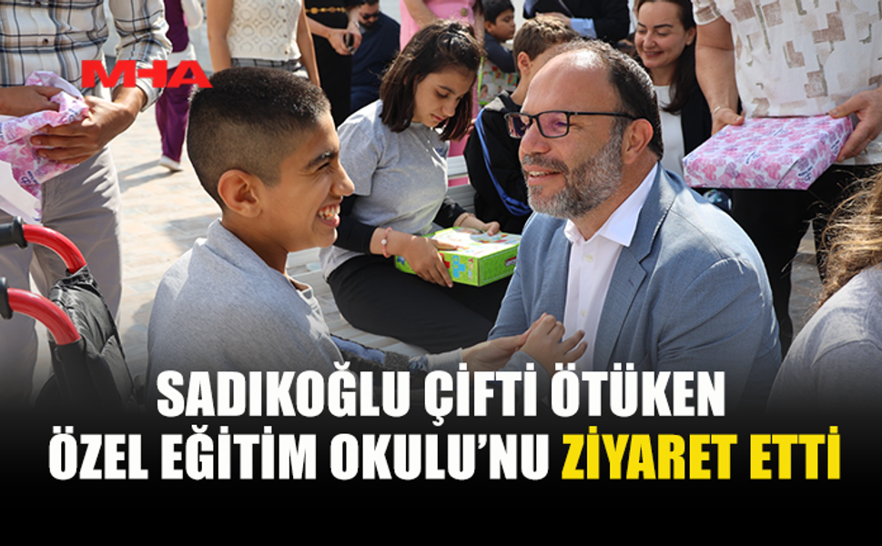 SADIKOĞLU: “ÇOCUKLARIN YÜZÜNDEKİ TEBESSÜM HER ŞEYE DEĞER”