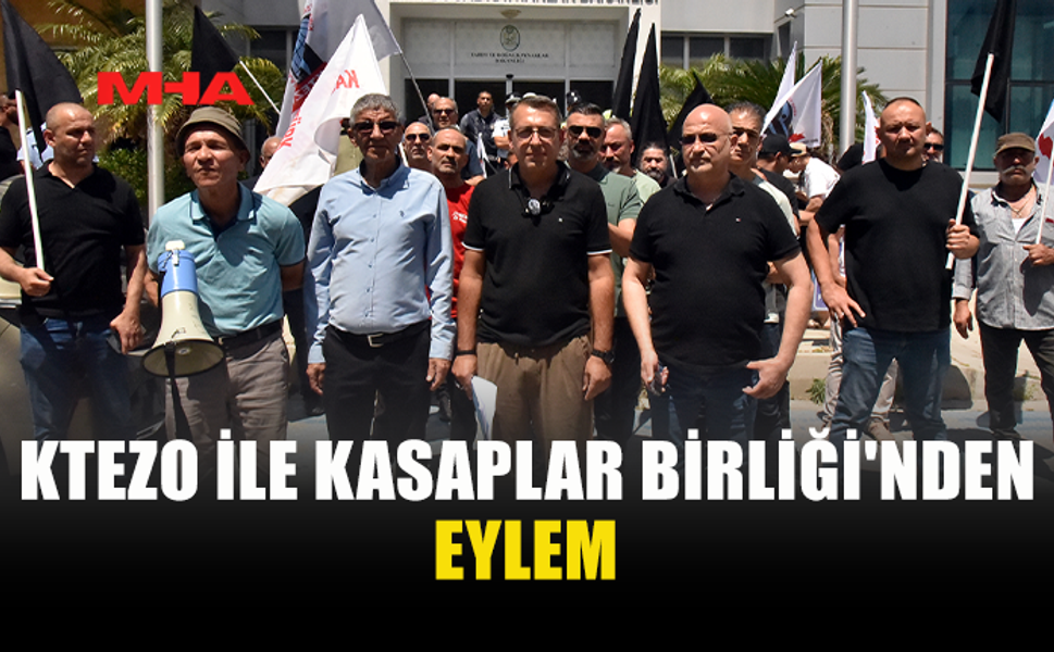 KTEZO VE KASAPLAR BİRLİĞİ ARTAN ET FİYATLARI İÇİN EYLEM YAPTI