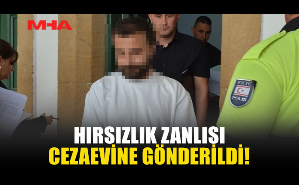 HIRSIZLIK ZANLISI TUTUKLU YARGILANACAK