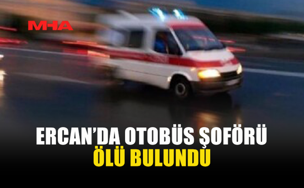 ERCAN'DA 31 YAŞINDAKİ ŞOFÖR HAYATINI KAYBETTİ