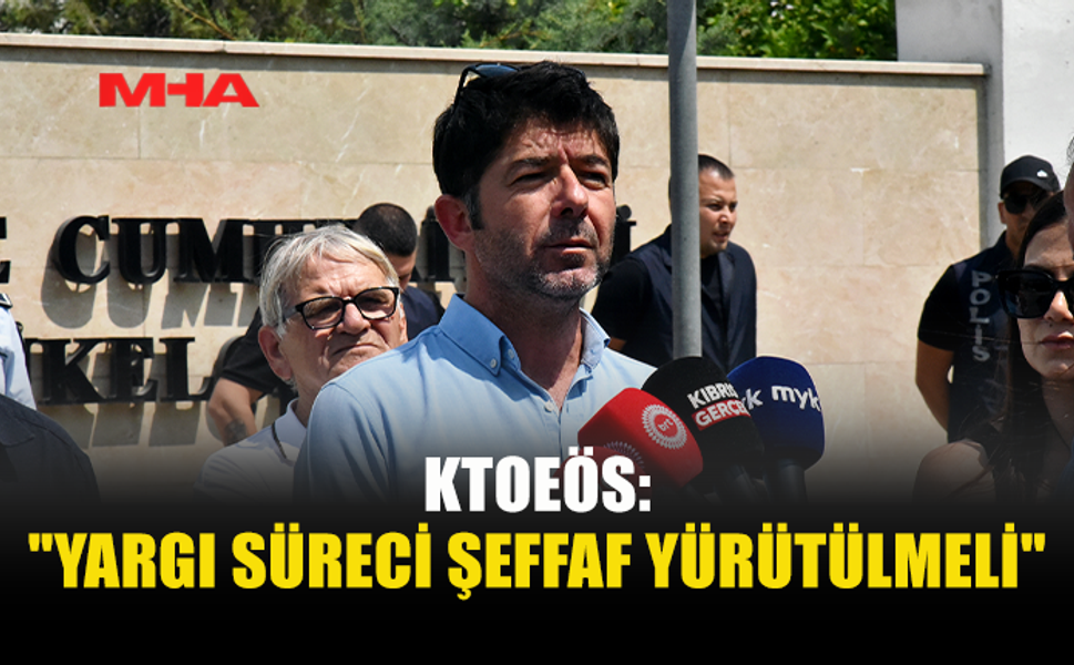 KTOEÖS’TEN TÜRKİYE BÜYÜKELÇİLİĞİ ÖNÜNDE EYLEM