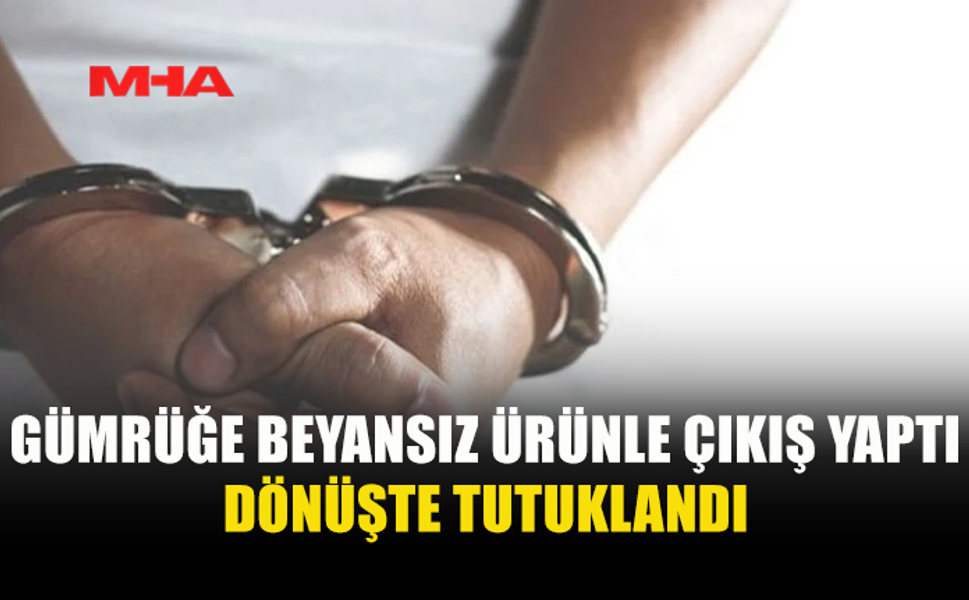 12 SAÇ DÜZLEŞTİRİCİYLE YAKALANAN ŞAHIS TUTUKLANDI