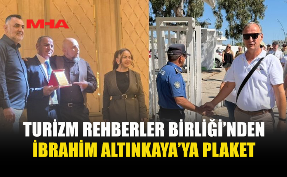 MARAŞ BÖLGESİNDE GÖREVLİ POLİSE ANLAMLI PLAKET
