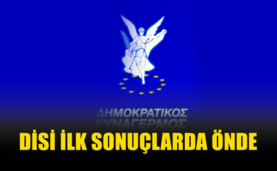 GÜNEY KIBRIS SEÇİMLERİNDE DİSİ LİDER BAŞLADI